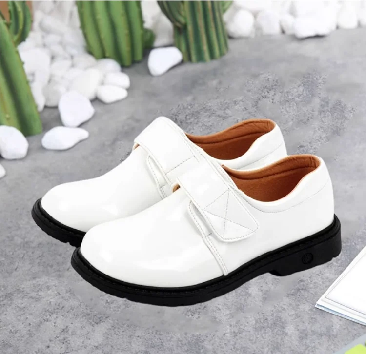 

Male Female Adult Children's Dance Performance Leather Shoes