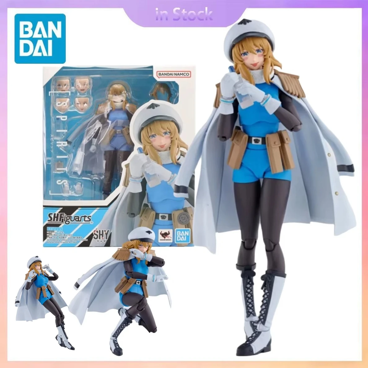 

Оригинальная фигурка Bandai SHY S.H.Figuarts Spirits - коллекционная модель аниме-персонажа, игрушка в оригинальной коробке, подарок.