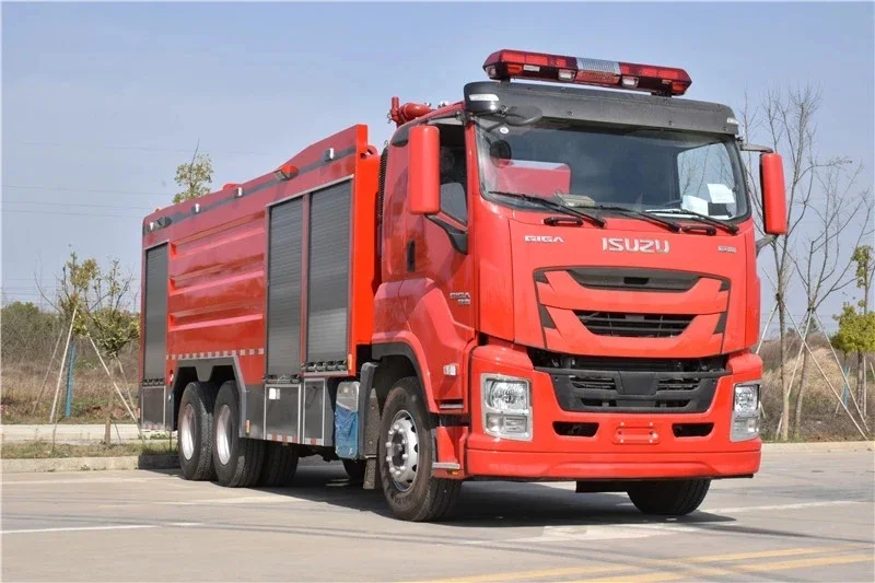 16cbm Water Foam Tank Rescue Vehicle Fire Engine Fire Extinguisher Fire Fighting Pump Truck