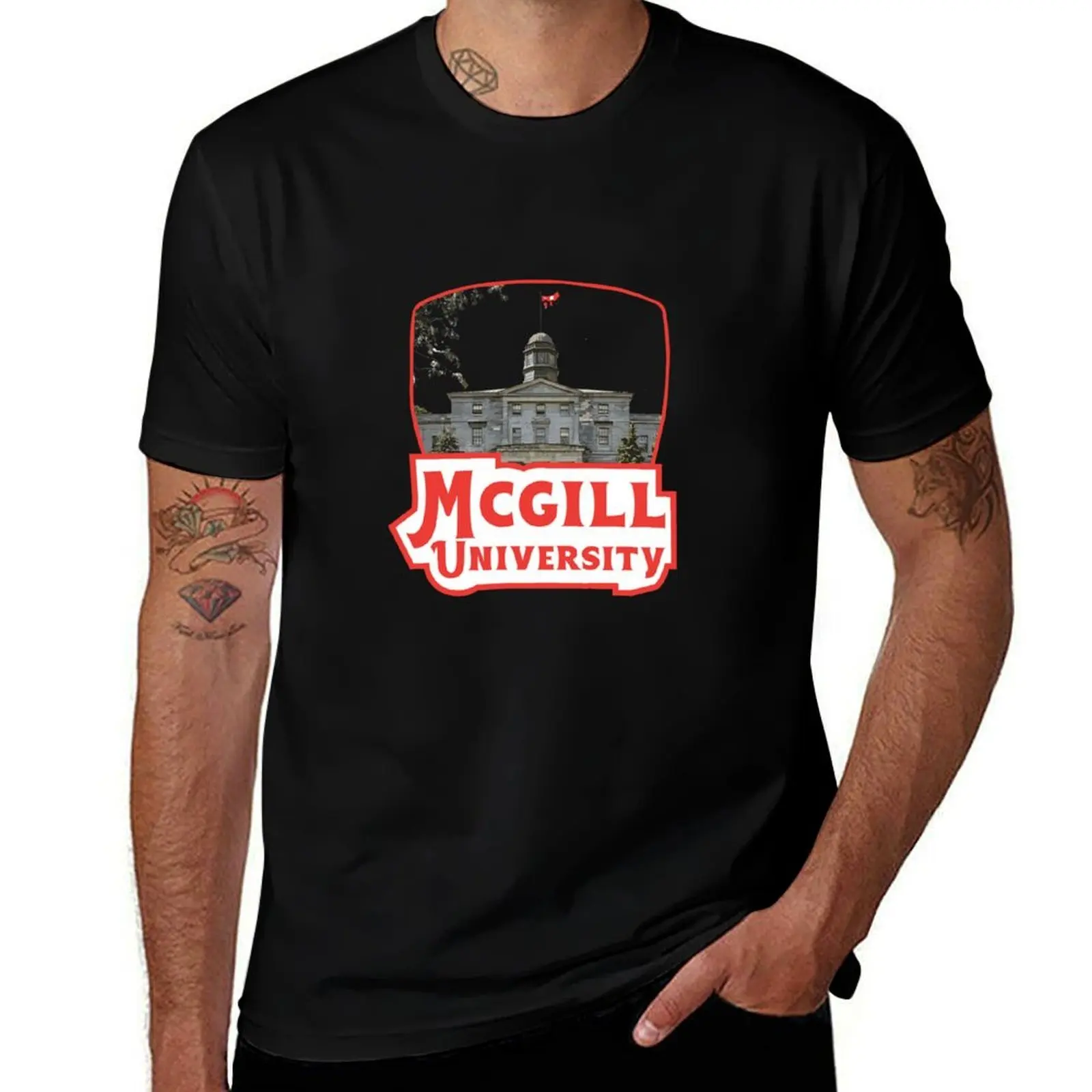 mcgill university T-Shirt Breathable Mesh Panel T-Shirt