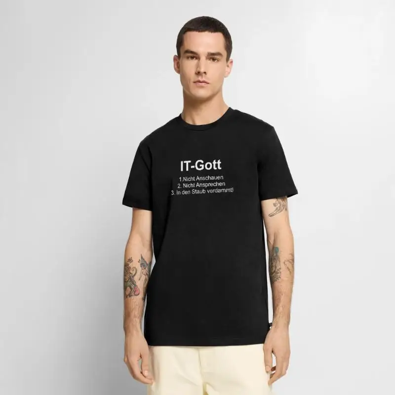 IT Gott Nerd Design Graphic T‑Shirt for programmer Software Engineers Geek IT Developer Fan Gift Tops S-6XL