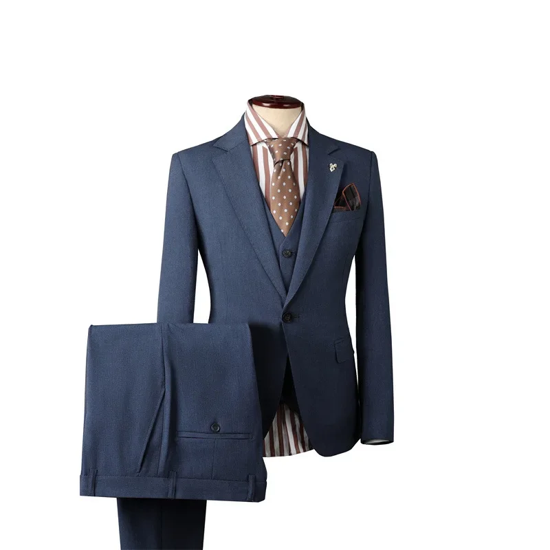 (62) Customized New Men's Business Groom's Suit and Wedding Formal Wear