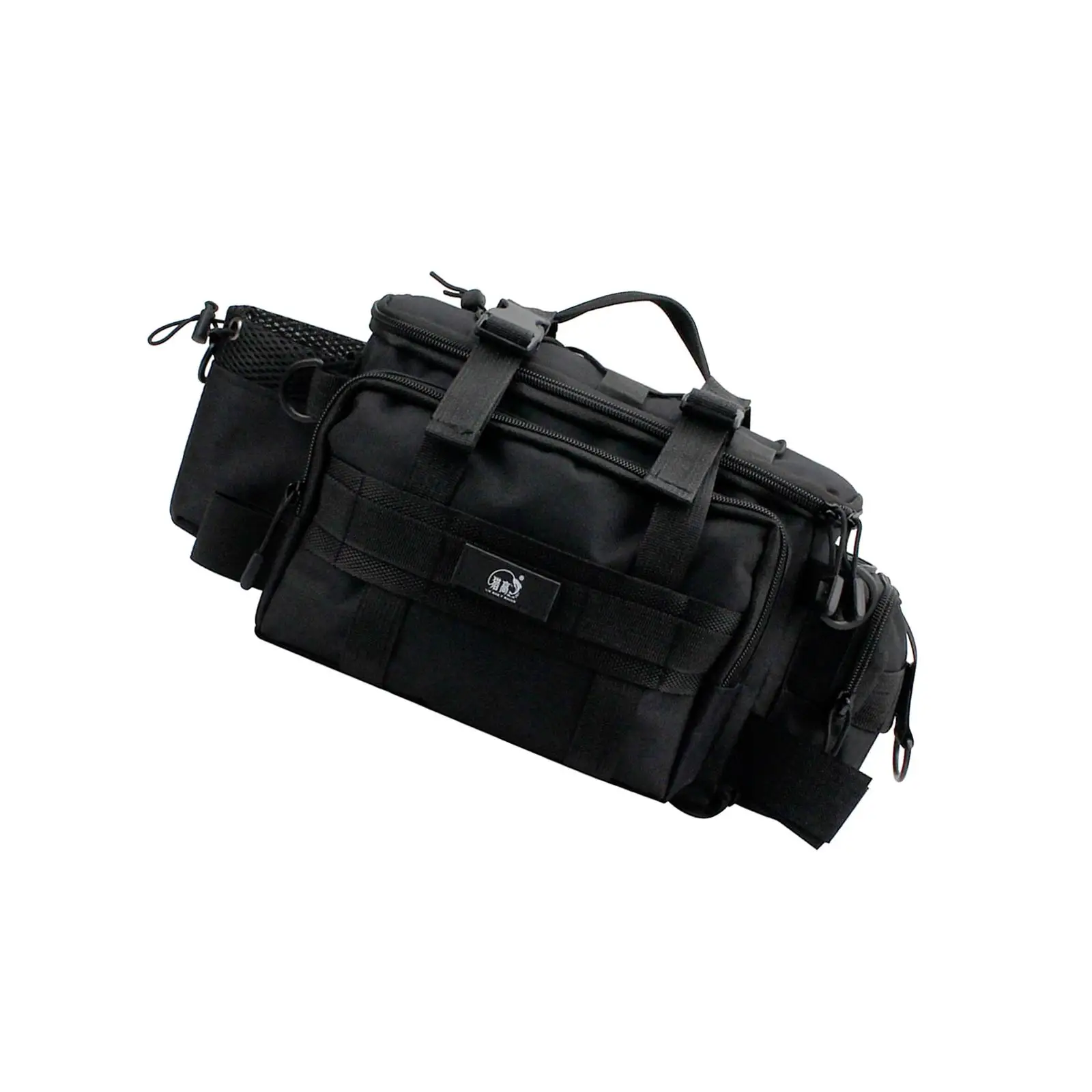 Portable Fishing Tackle Bag Pouch Organizer Fishing Bags Fishing Rod Holder Carrying Container Case Storage Box for Lures