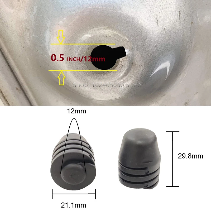 Car Bonnet Cushion Hood Bumper Stop Buffer Black Protector for VW Volkswagen Jetta Golf CC Polo Passat EOS Auto Accessories