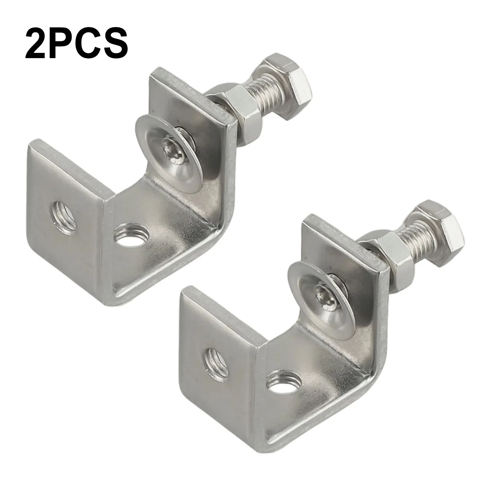 1/2/4 Pieces C-type Clamp Table Clamp Steel Pipe Square Clamp Adjustable Fixed Bracket Clamp Hardware Fasteners