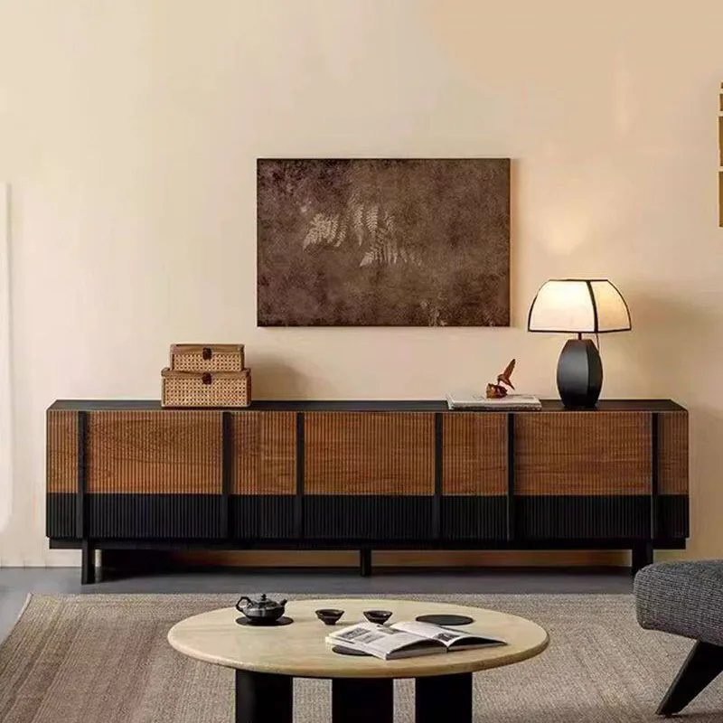 Wood Universal Tv Stands Organizer Designer Drawers Living Room Mobile Modern Tv Table Storage Muebles Para Tv Trendy Furniture