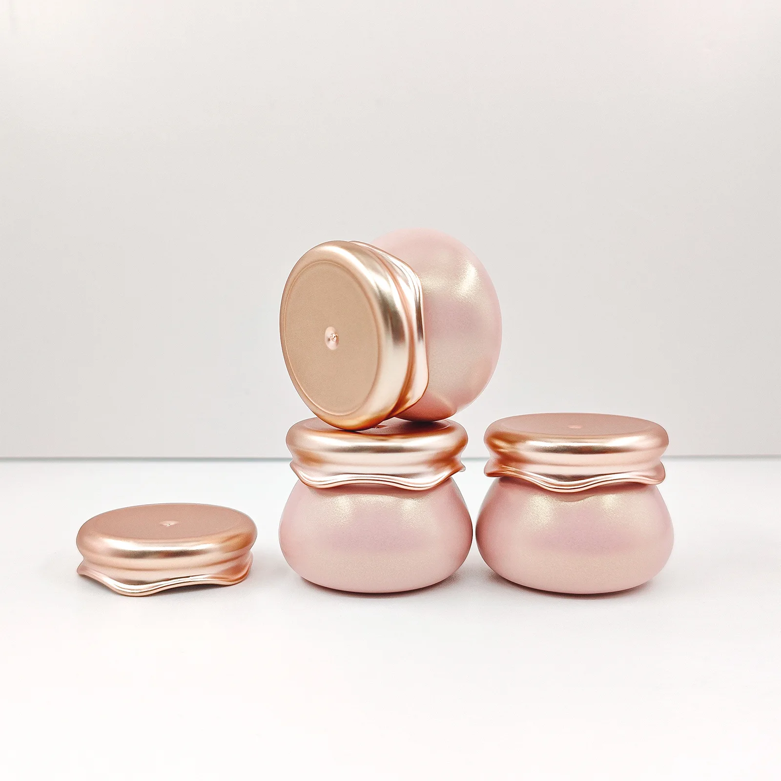 1 szt. 5g Japońskie Puste Słoiczki Żelowe Plastikowe Okrągłe Pojemniki Kosmetyczne na Paznokcie Małe Słoiczki na Próbki Kremu Pudełko na Żel do Paznokci