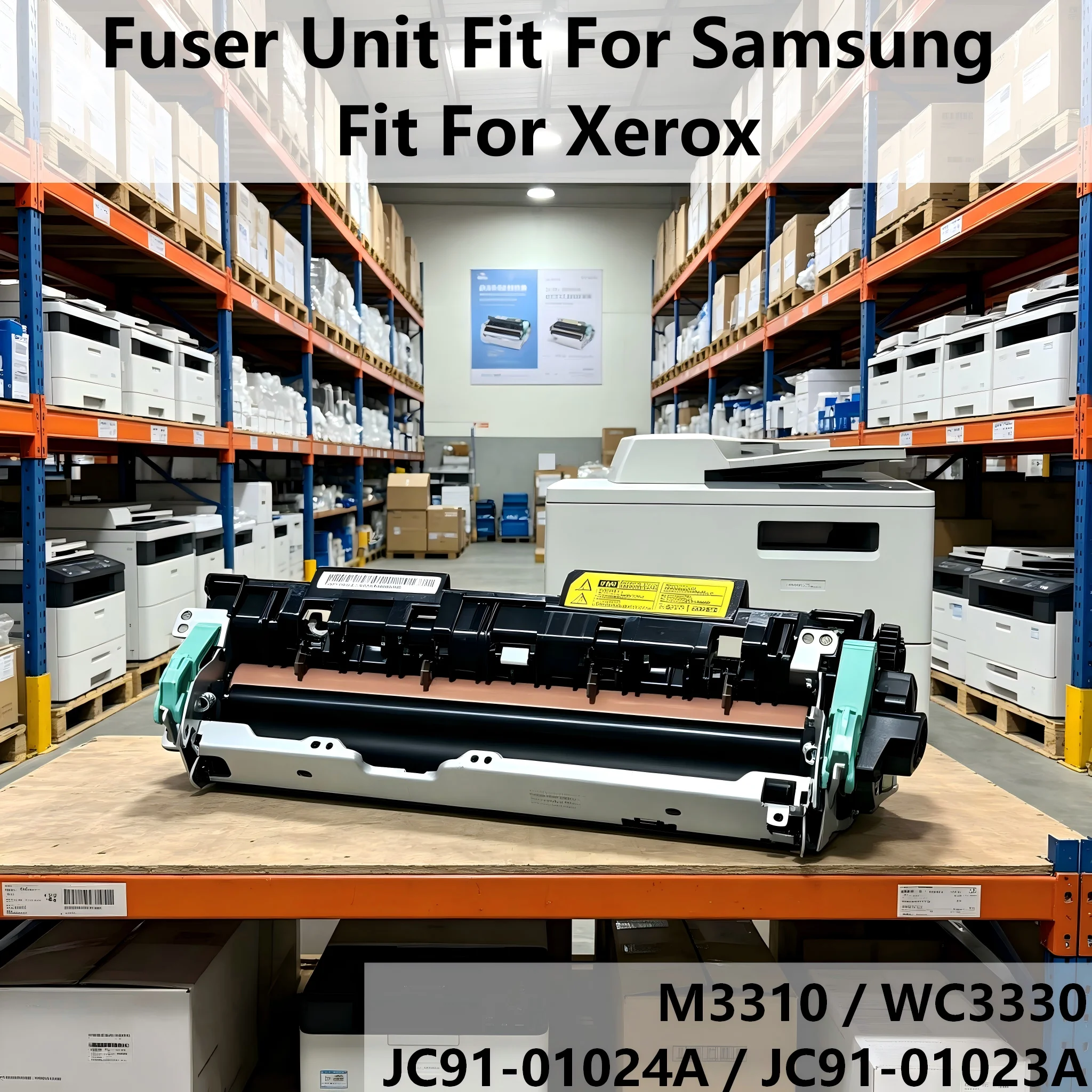

Блок термозакрепления (фьюзер) JC91-01023A JC91-01024A для Samsung M3310 3710 3803 4070 Xerox 3330 3345, 110В/220В