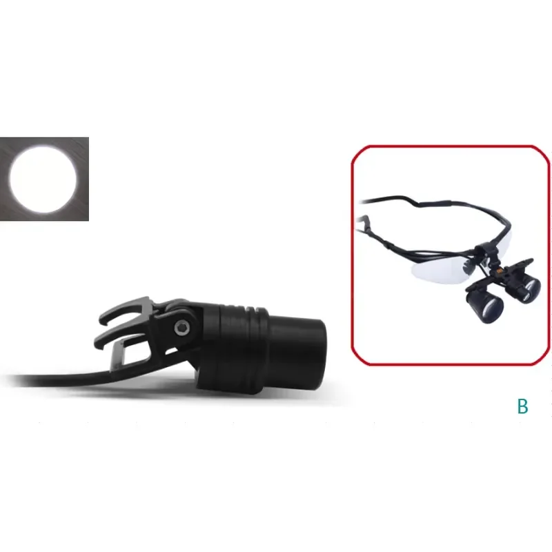 KD-203AY-6 Operation Lamp Dual-purpose High-definition Headlamp for Insertion and Clamping Suitable for Deep Local Lighting
