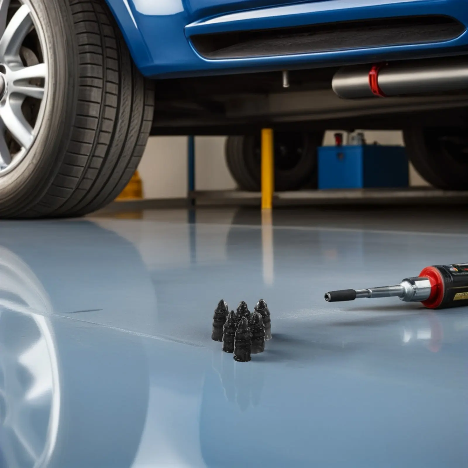 

1Set Fast Tire Repair Kit Rubber Screw Plugs Tool Car Motorcycle Electric Vehicle Tubeless Tire Patch Puncture Repair Emergency