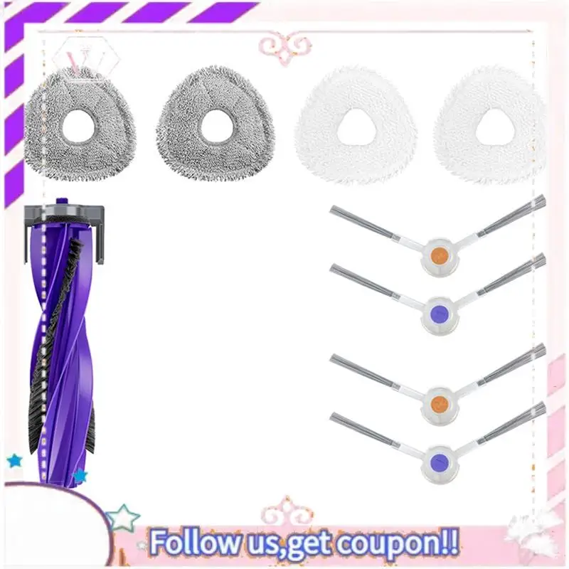 

A50F-Suitable For NARWAL Sweeping Robot Accessories Parts Accessories Roller Side Brush Replacement Cleaning Brush