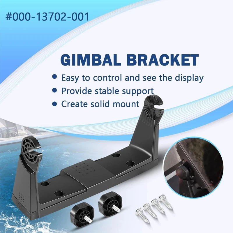 at Holding bracket/Gimbal Knob Set for Touchscreen Display, for GO9, NSS7 evo3, Cruise 9, Vulcan 9, Zeus³ 7, #000-13702-001