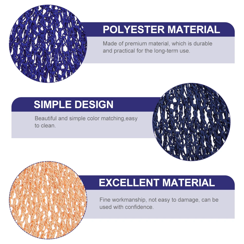 

3 Pcs Mesh Net Plopping Hair Nets for Women Kids Hairnets Long Elastic Crochet Bun