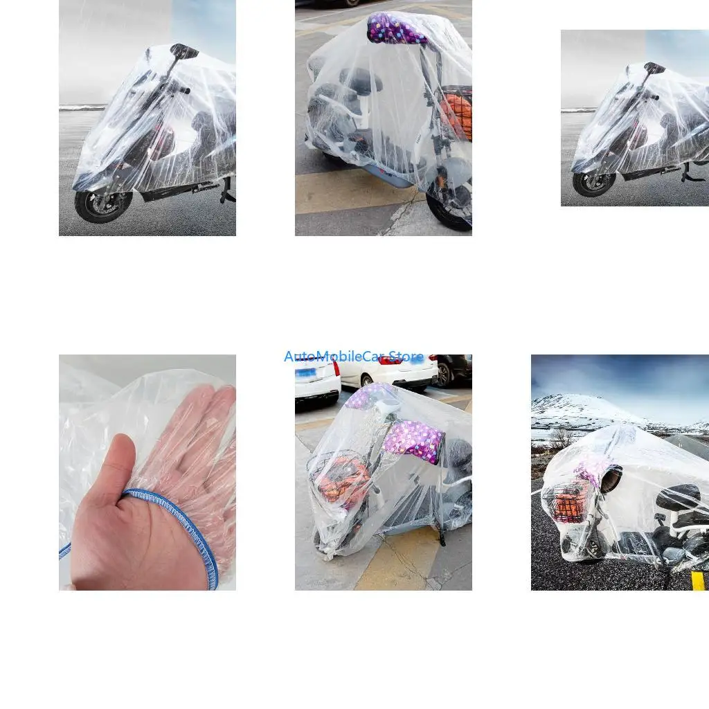 G8TE Motorcycle Dustproof Cover Suncreen Prptector Sleeve for Electric Bike Scooters Thicken Waterproof Cover