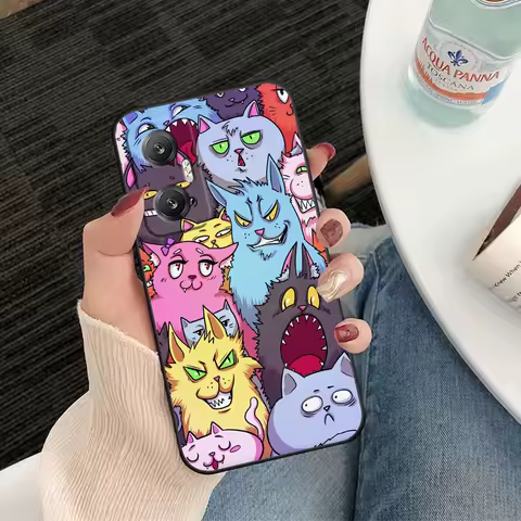 Terrifying Cartoon Monsters Cover Phone Case For Infinix TECNO POP SPARK SMART 5 6 7 8 9 CAMON 15 16 17 20 20C Capa Case Funda