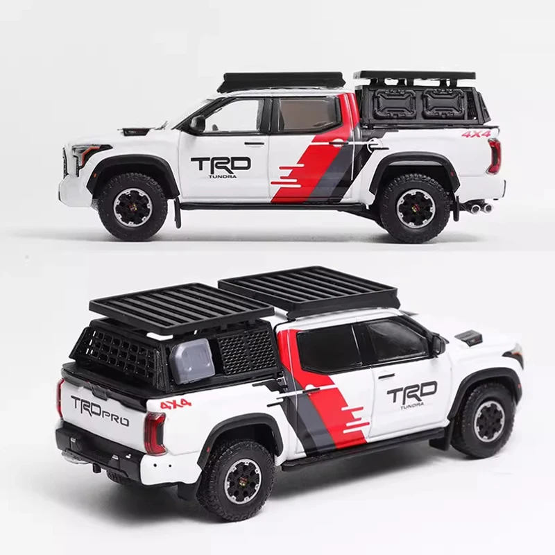 

GCD 1:64 Tundra TRD PRO Off-road Pickup Truck Alloy Car Model Adult Souvenir Gift Static Display