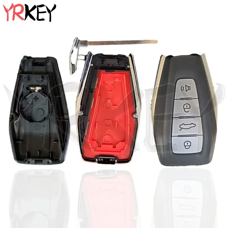 Car Key Case Shell for Geely Azkarra Atlas Coolray Okavango Monjaro KX11 Emgrand X7 X3 S1 Keyless Auto Remote Key Housing Fob