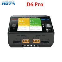 HOTA D6 Pro AC 200w DC 2x325w /15a Channel Smart Battery Charger Discharger Lipo Charger For Rc Drone Spare Parts