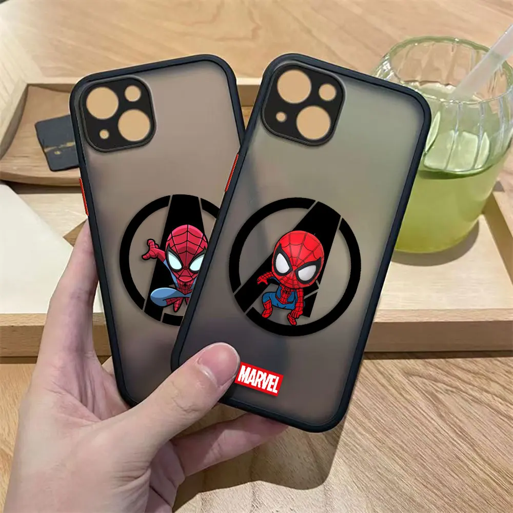 

The Avengers Spider-Man Matte Phone Case For OPPO A98 A94 A93 A92 A91 A78 A74 A73 A58 A57 A55 A54 A53 A38 A17 A16 A9 A5X A5 Case