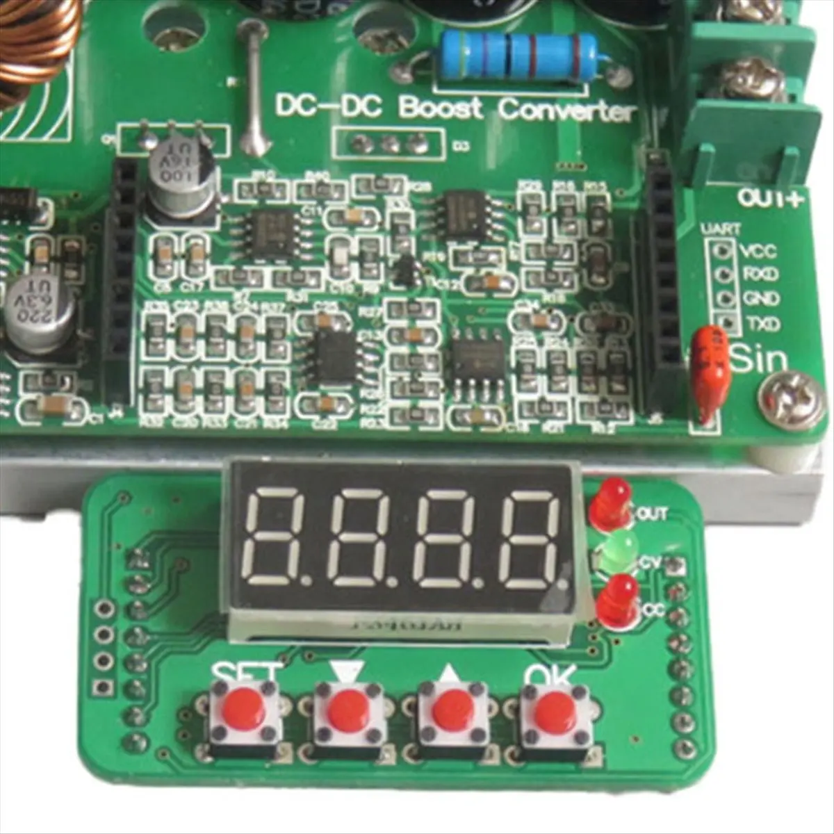 

Источник питания с цифровым управлением, 6 В-60 В, повышающий до 60-90 В, 600 Вт, регулируемые повышающие преобразователи постоянного тока, регулируемый амперметр