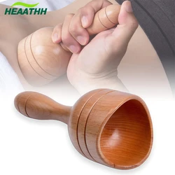 Wooden Swedish Massage Cup Manual Anti Cellulite Suction Cup Wood Therapy Lymphatic Drainage, Body Sculpting, Muscle Relaxation