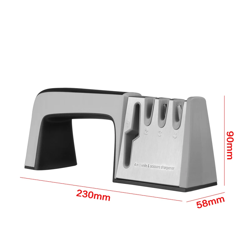 Sharpener Diamond kitchen Tools stainless steel sharpening knife sharpener for knife scissors stoning knife slicker with box