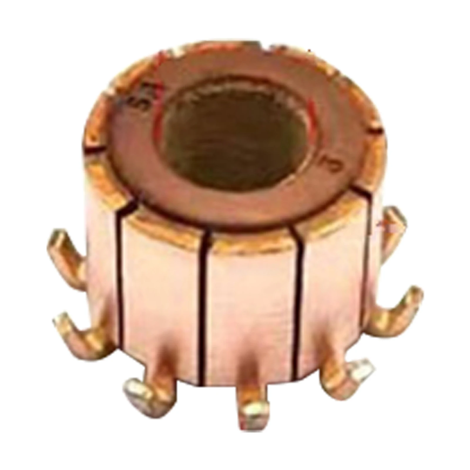 5Pcs 16.5x9x13(13.7) Mm 10P Teeth Copper Hook Type Electrical Motor Commutator CHY-3034-10-9 Motor Commutator For Home Appliance