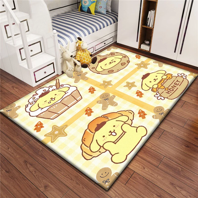 Purin Sanrio Cartoon cute pattern Carpet,rugs for bedroom,living room,Bedroom floor, decoration,outdoor rug,home,mat