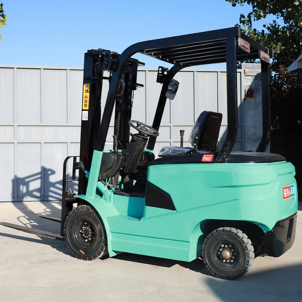 

2024 Новый электрический вилочный погрузчик 1,5 т 2 т 3 тонны с небольшой литиевой батареей, полностью электрический сельскохозяйственный вилочный погрузчик
