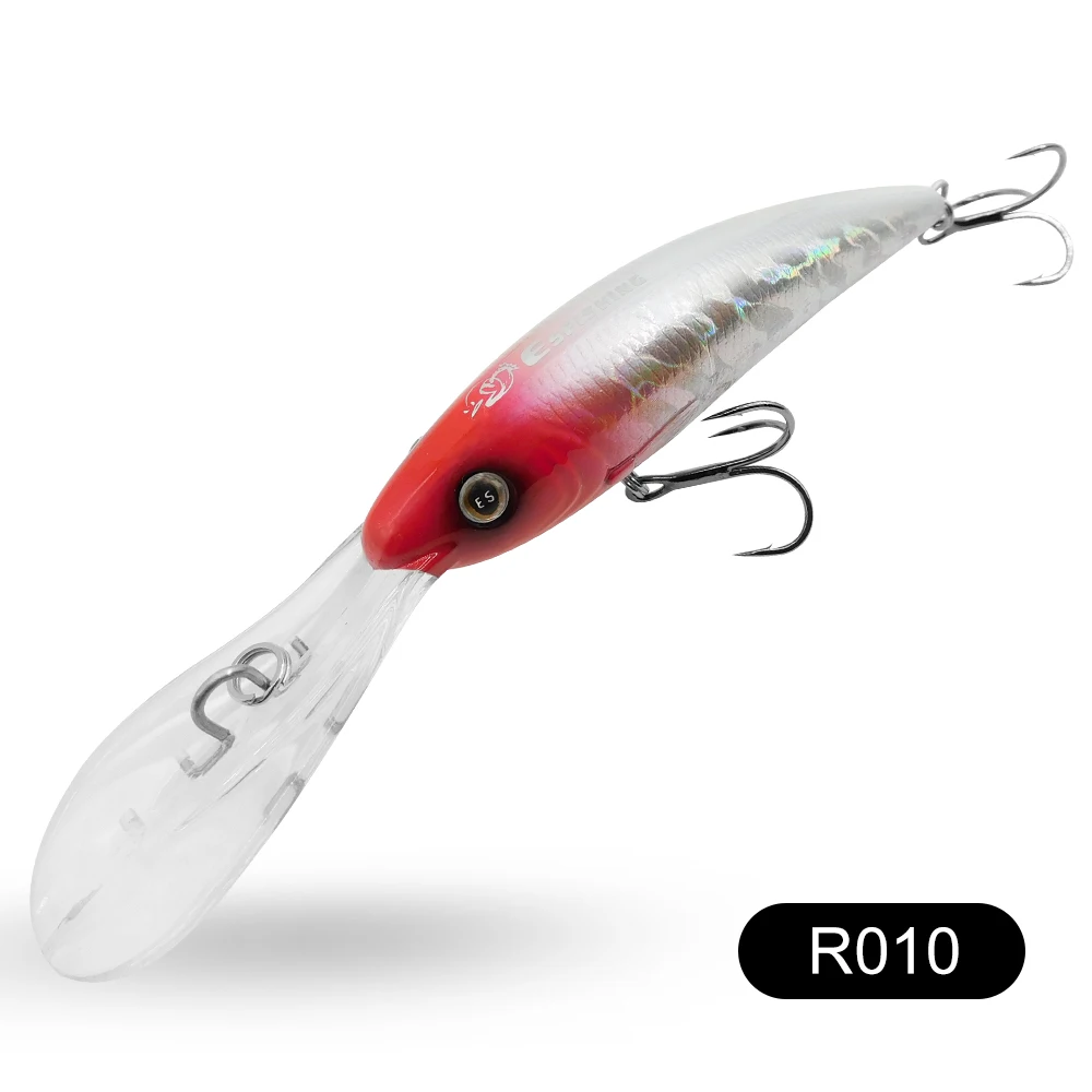 ESFISHING Angelköder Wobbler für Hechtangeln 90mm 16g Easy Sprinter Schwimmender Minnow