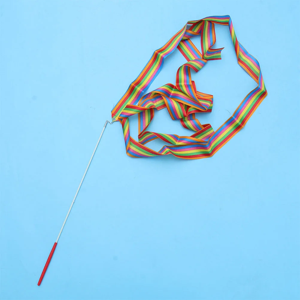 

5 Pcs Rhythmic Gymnastics Ribbons Dancing Dance Streamer Silk Kids Streamers Child