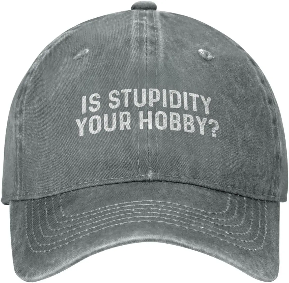 is Stupidity Your Hobby Cap for Men Dad Hats Trendy Hats