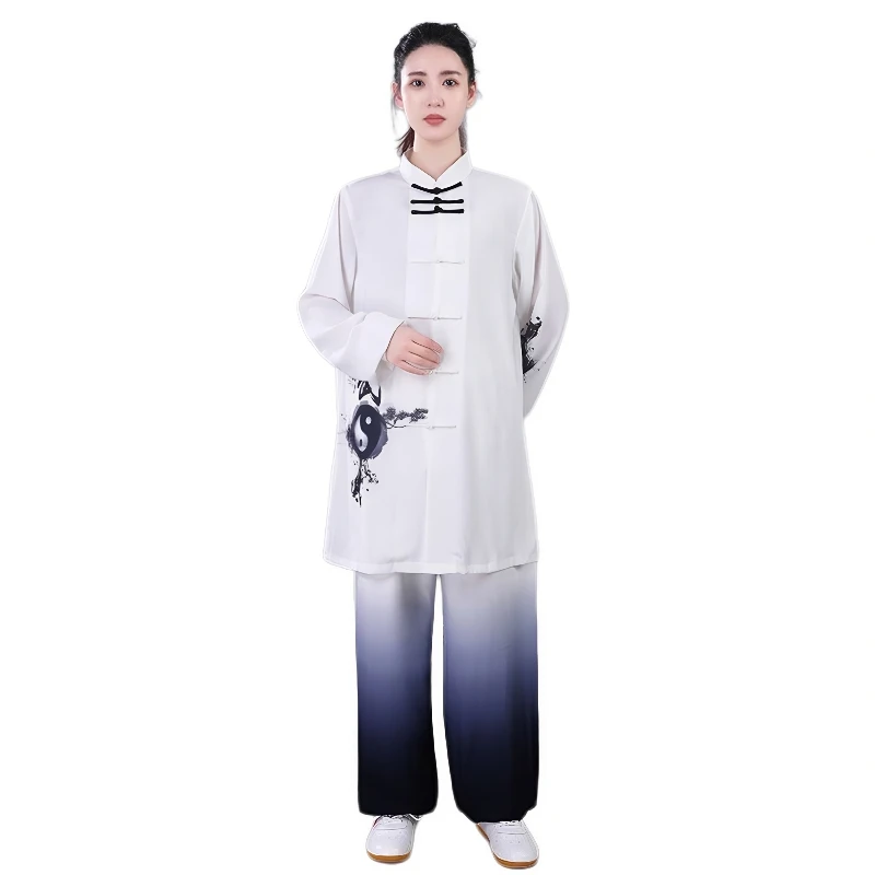 CLYFAN Women Tai Chi Suit Chinese Style Kung Fu Wushu Martial Arts Uniform Performance Jacket Pants Oriental Exercise Clothing - Image 5