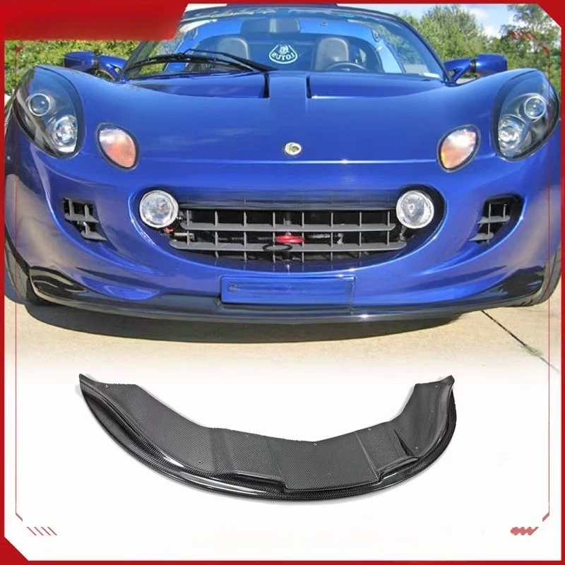Детали модификации автомобиля подходят для Lotus Lotus, Lotus Exige S2, передняя губа из углеродного волокна, передняя лопаточная губа