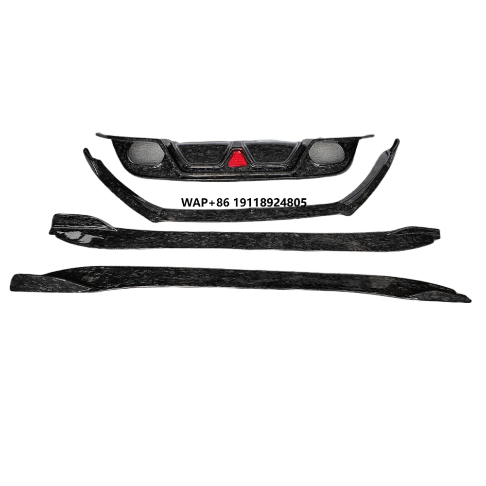 

High Quality Forged Carbon Fiber Body Kit for 2013-2019 F-Type Includes Front Bumper Lip Skirt and Rear Diffuser