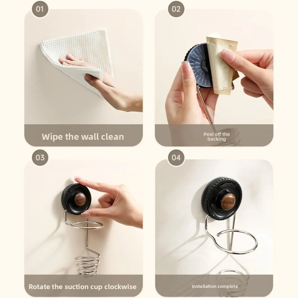 

Держатель для электробритвы на присоске, настенный, без перфорации, подставка для электробритвы, органайзер для бритвы из нержавеющей стали