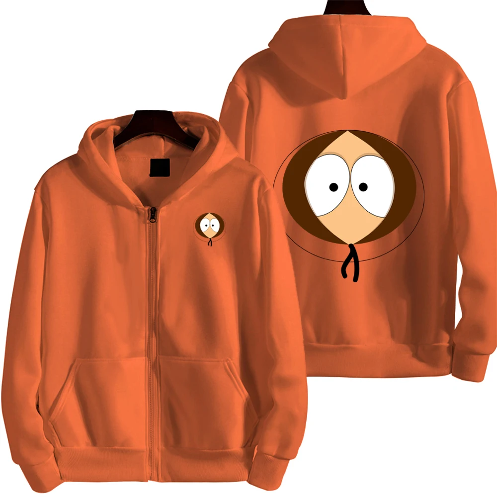 Moletom com capuz e zíper com estampa de desenho animado para homens, camisa esportiva de rua para mulheres, jaqueta fashion para casais.