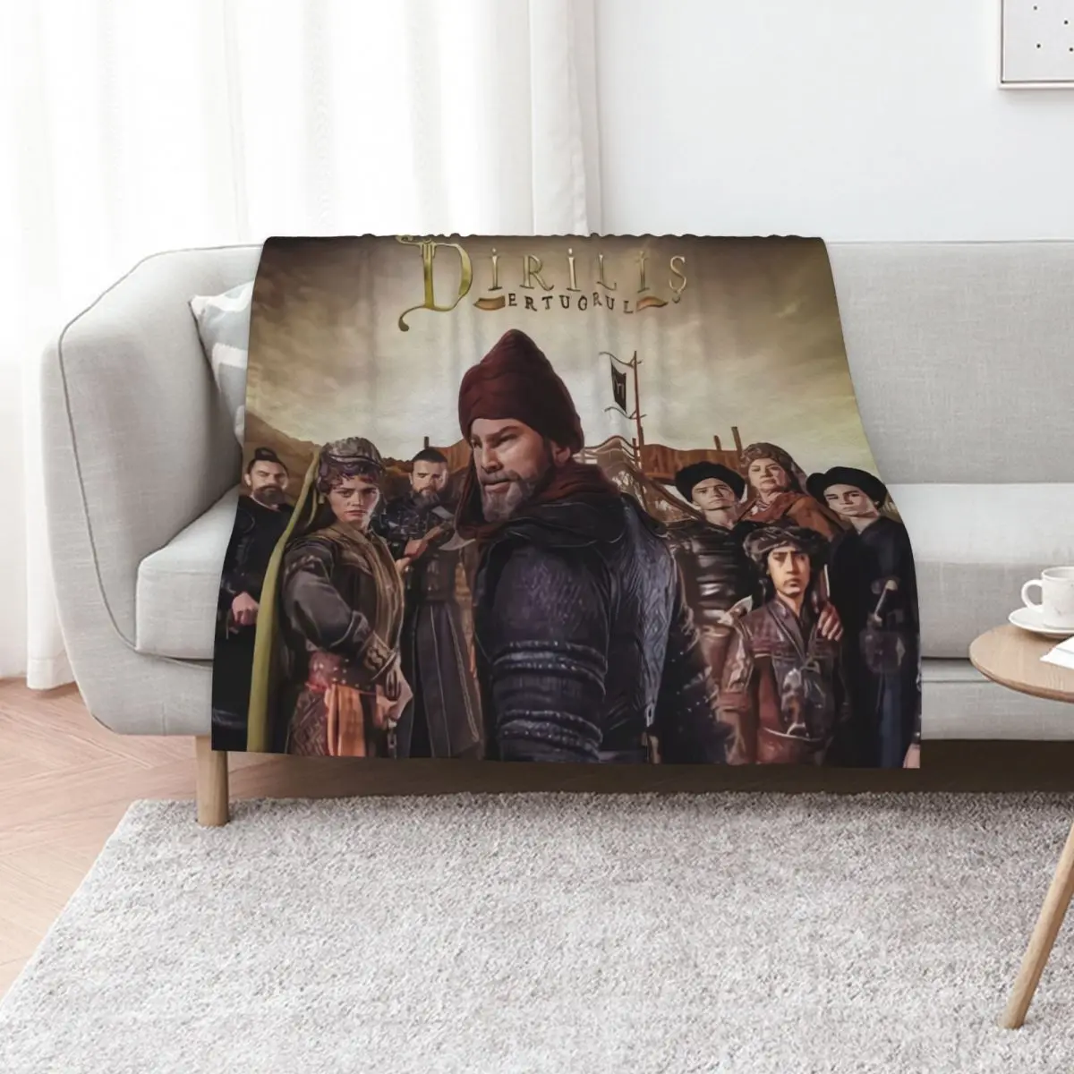 

Dirilis Characters Throw Blanket Plush Luxury Throw for winter Baby Blankets