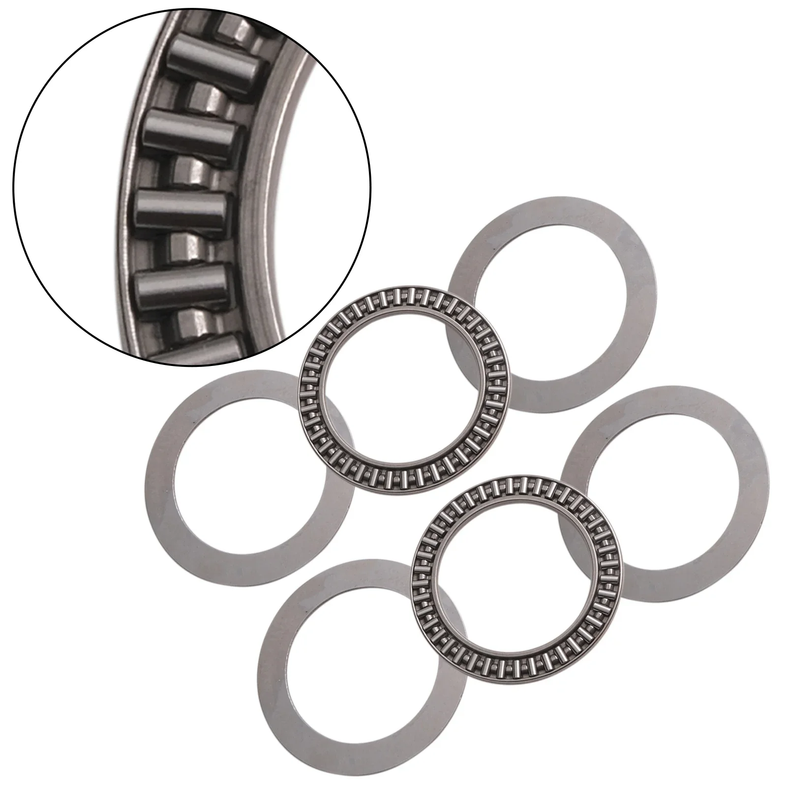 AS5070 Washers AXK5070 Bearings Industrial Applications Bearing Steel Material Dynamic Load Capacity Hardened Polished Washers