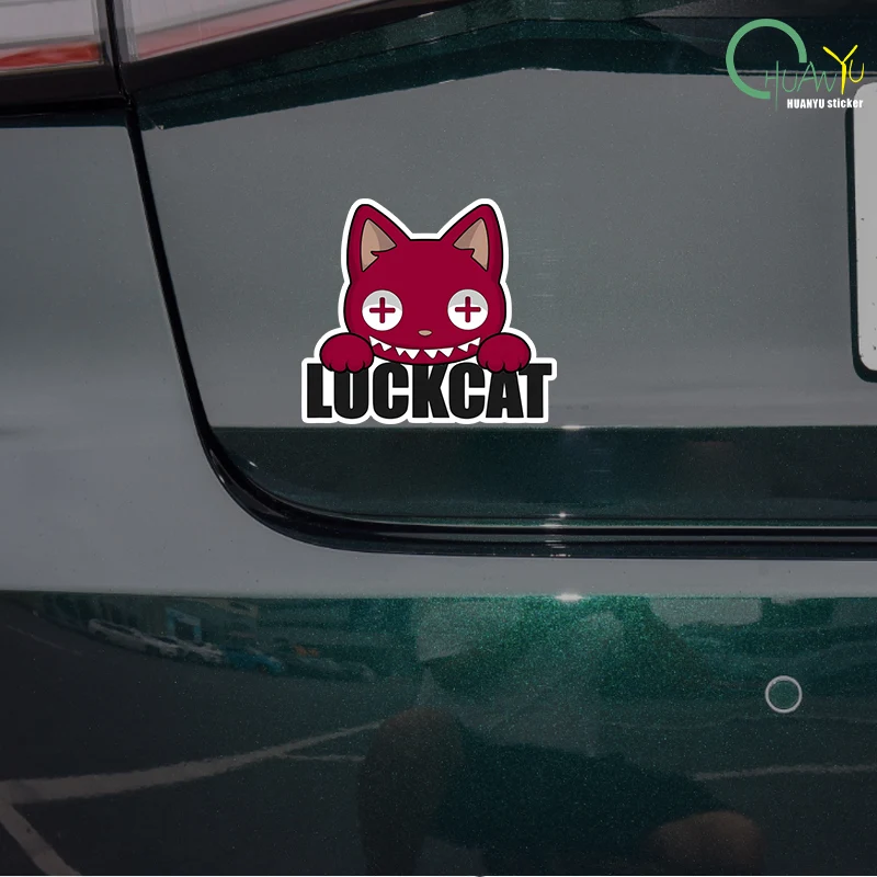 Zhaoji Cat Car Sticker Personalized Creativity Cute Cat Car Sticker Scratch Sticker Motorcycle Reflective Decoration Sticker