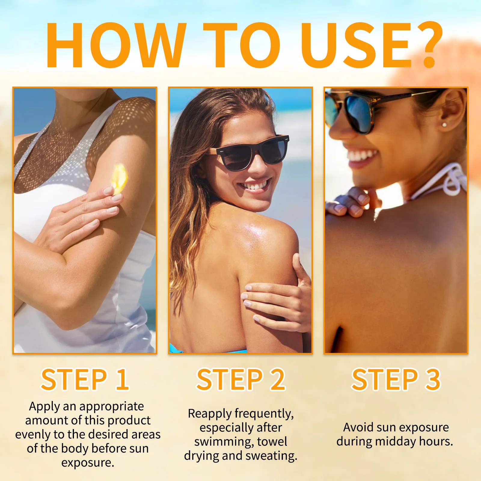 Quick Tanning Booster Cream for Summer Beach - Fast-Acting Bronzer Lotion & Oil for Men & Women, Long-Lasting Body Tan - view 6