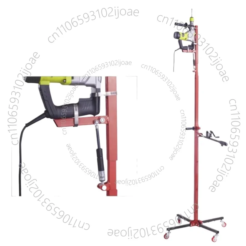 

Electric Hammer Bracket High-Altitude Telescopic Drilling Machine Lifting Ceiling Drill Bracket for Home Improvement