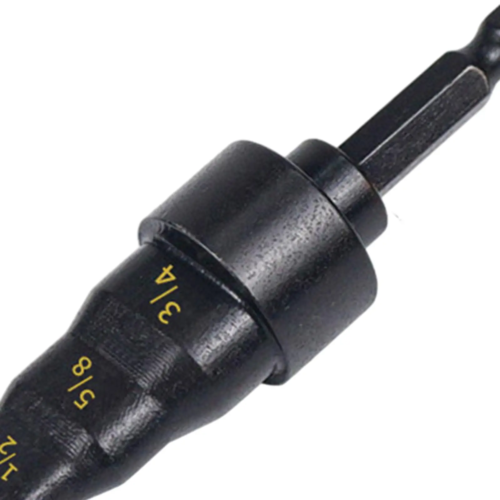 Tube Expander Swage Drill Bit 6 in 1 Steel Pipe Flaring Tool for HVAC Refrigeration Short Copper Pipes 8 10 12