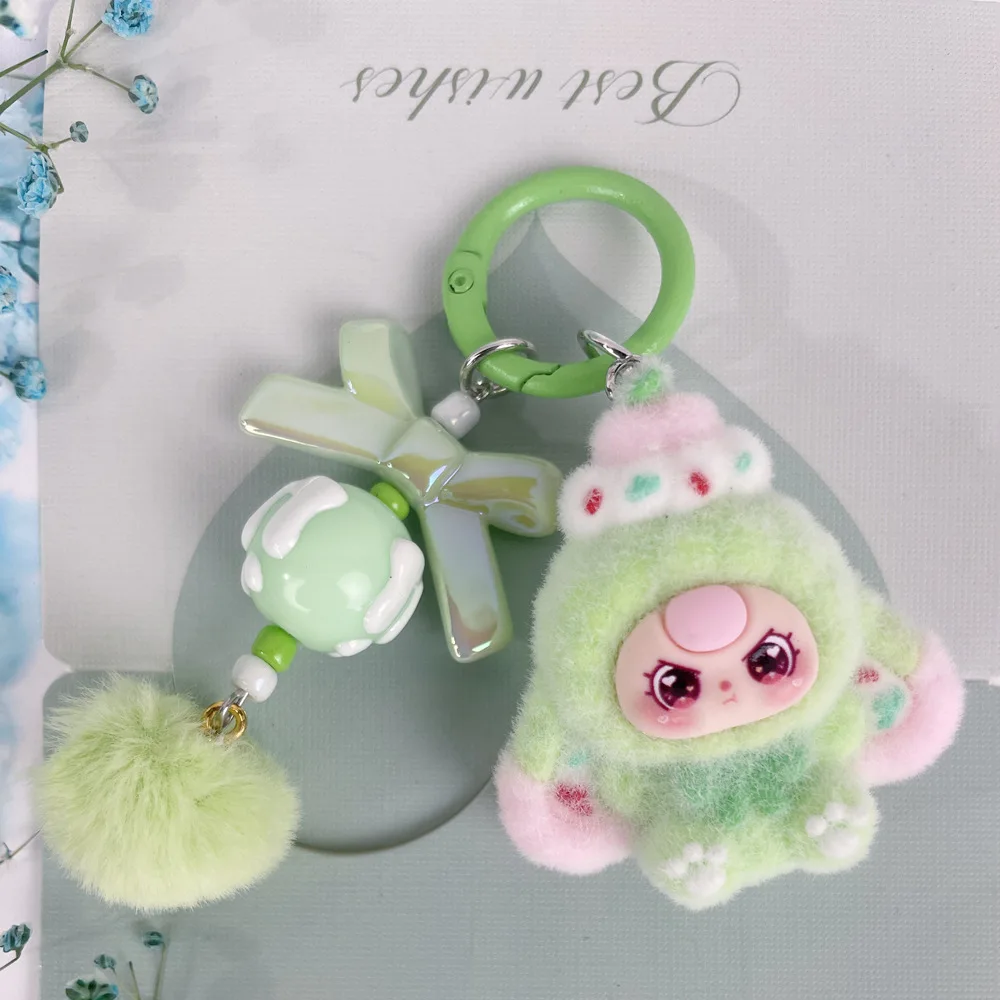 1pc Tasche Anhänger Für Kawaii Baby Drei Mini Cartoon Baby Drei Schlüsselbund Nette Puppe Geschenk Diy Anhänger Zubehör Dekoration