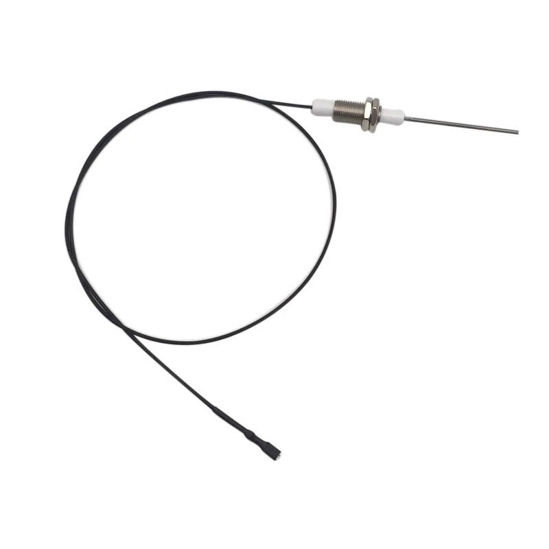 General Alcohol Oil Liquefied Gas Stove Ignition Accessories Kitchen Ceramic Needle Thread Spark Plug 60cm with 2.8 Terminal