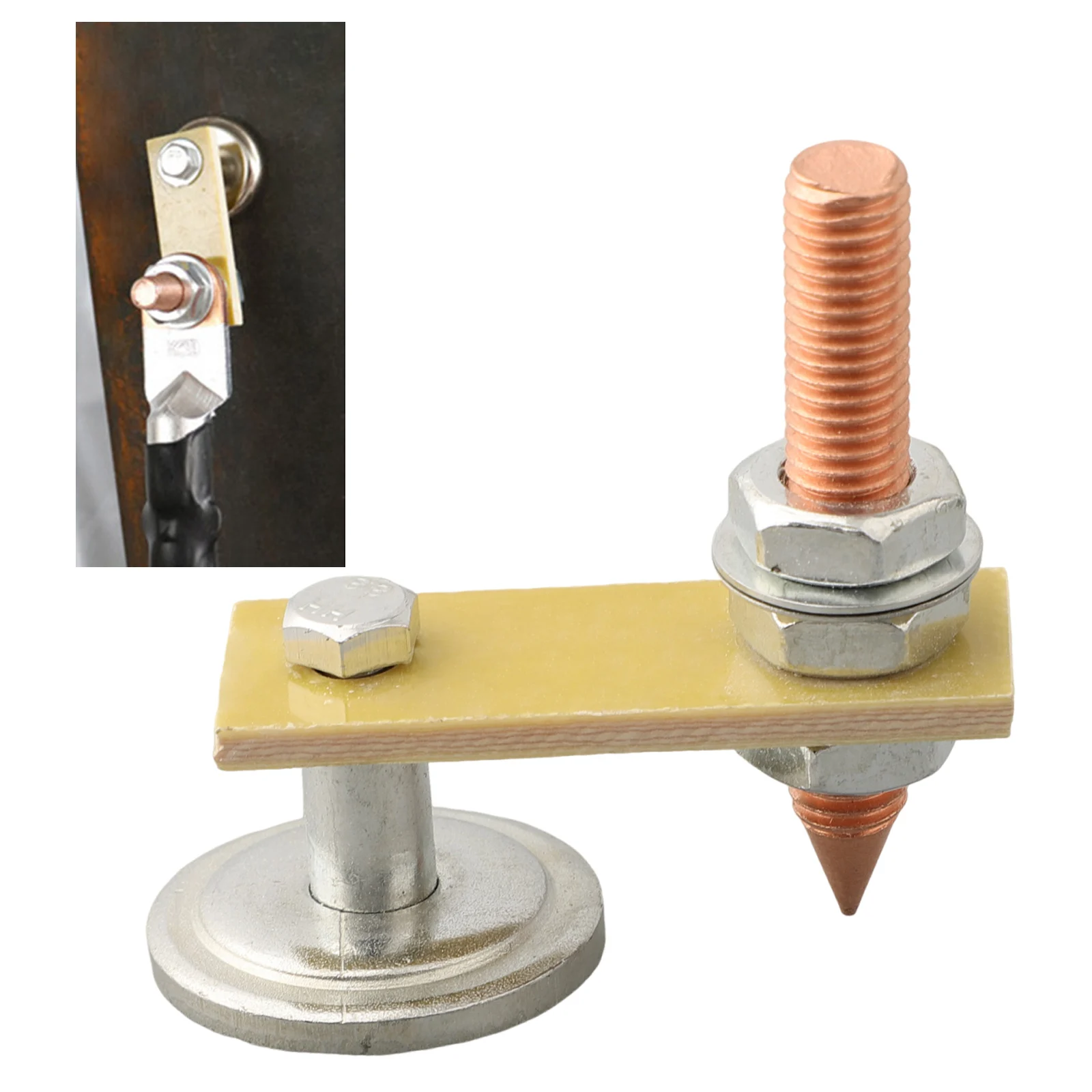 36 Mm Welding Magnet Head Magnetic Support Clamp Holder Fixture Strong Welder Iron/ Copper / Insulation Board Strong Magnetism