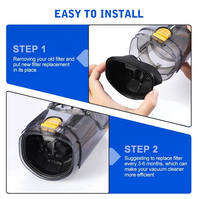 فلتر HEPA لمكنسة القرش ، قطع غيار ، ملحقات ، XFTRCH900 ، CH951C ، CH901 ، CH951 ، CH951C