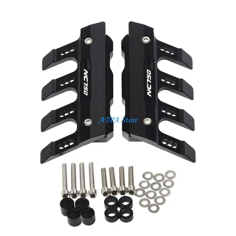 

U13C Impacts Resistant Motorcycle Front Mudguard Protector Stylish Guard Aluminum Protective Gear Collision Reduction