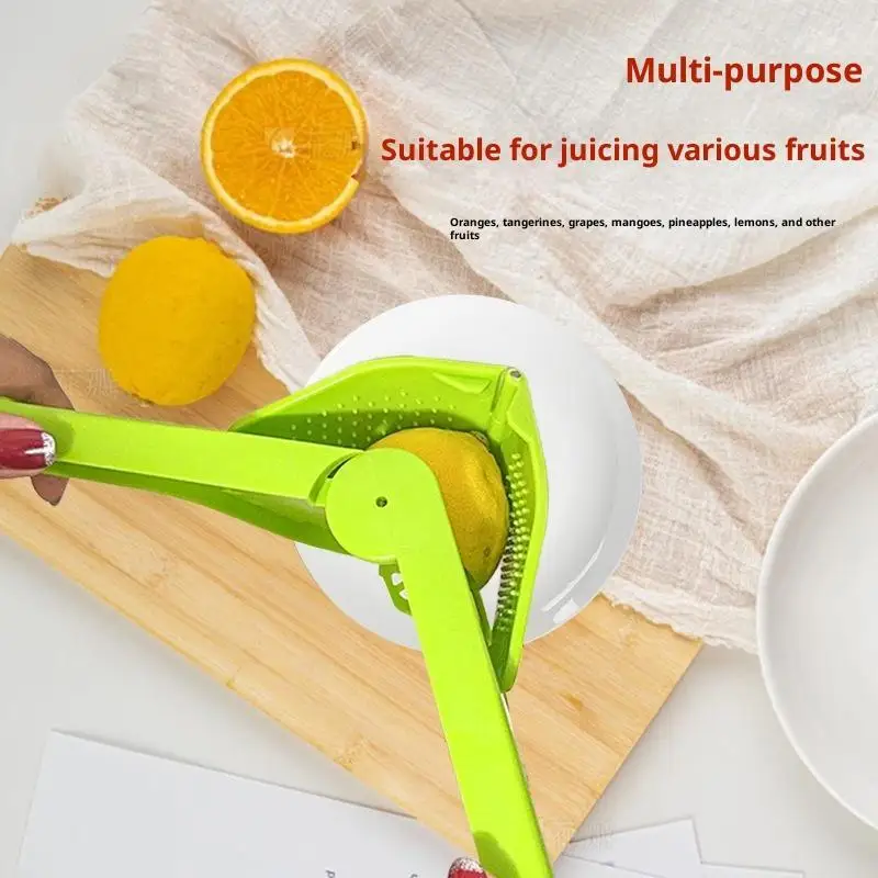 /KQM/Handheld Citrus Juicer With High Juice Yield, Easy Grip Handle For Home Lemon Orange Juice Making Manual