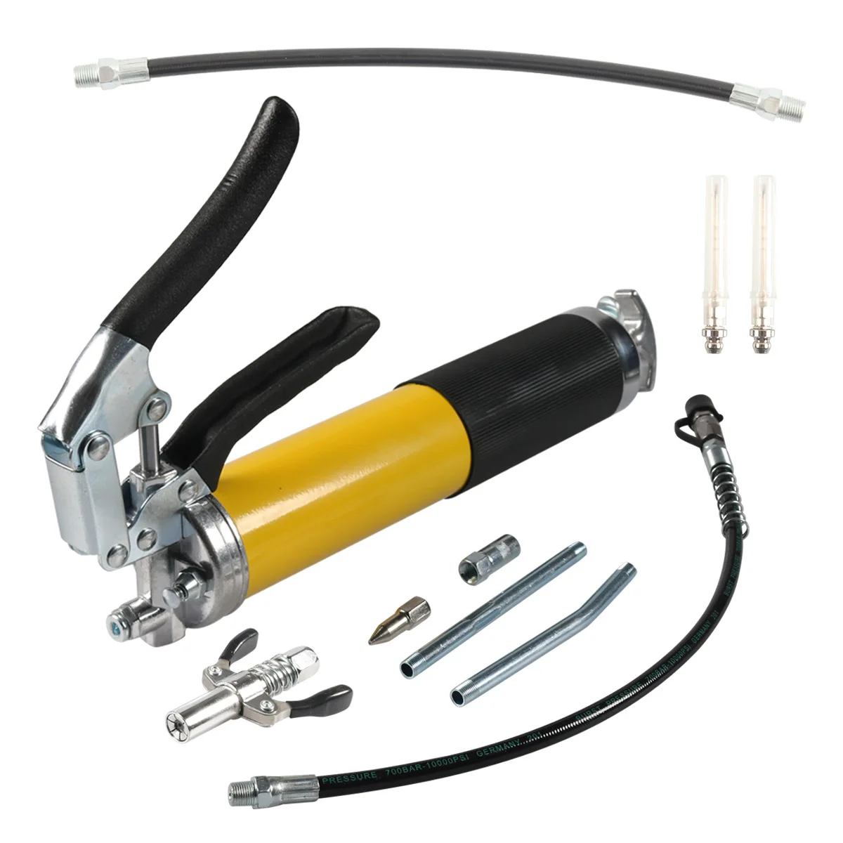 

Complete set of grease gun accessories for daily maintenance of users' cars or machinery